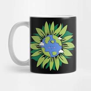 Cute Sunflower Earth Day 2024 Mug